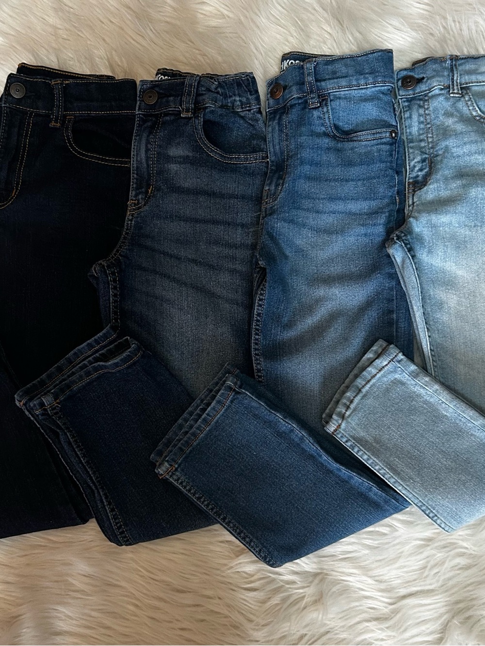 OshKosh B'gosh Kids Jeans - Dark Blue to Light Blue Washes